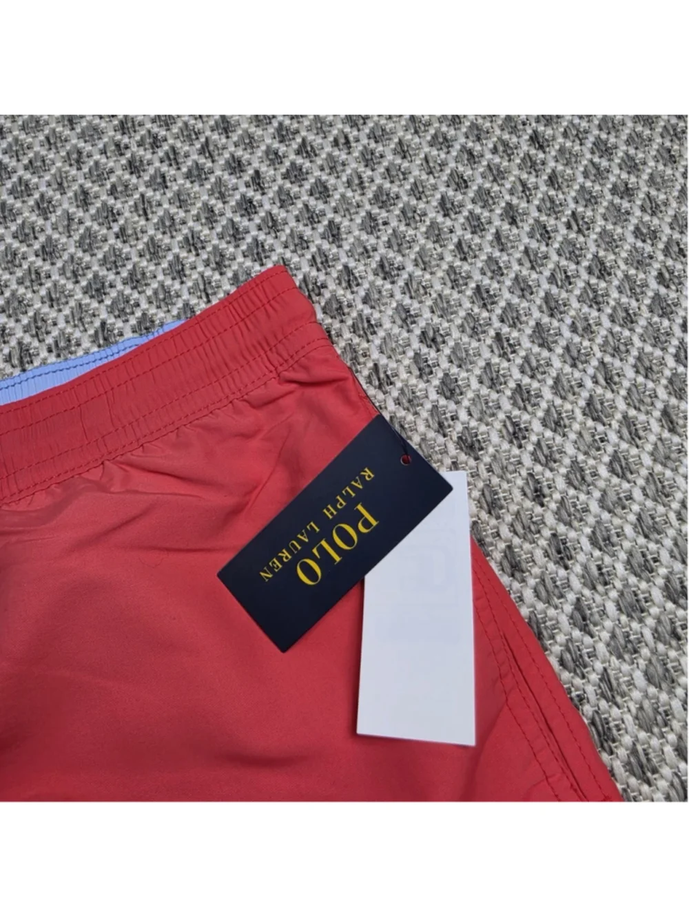 Polo Ralph Lauren Traveler Swim Trunks Mens 5XB Coral Red Big & Tall NWT